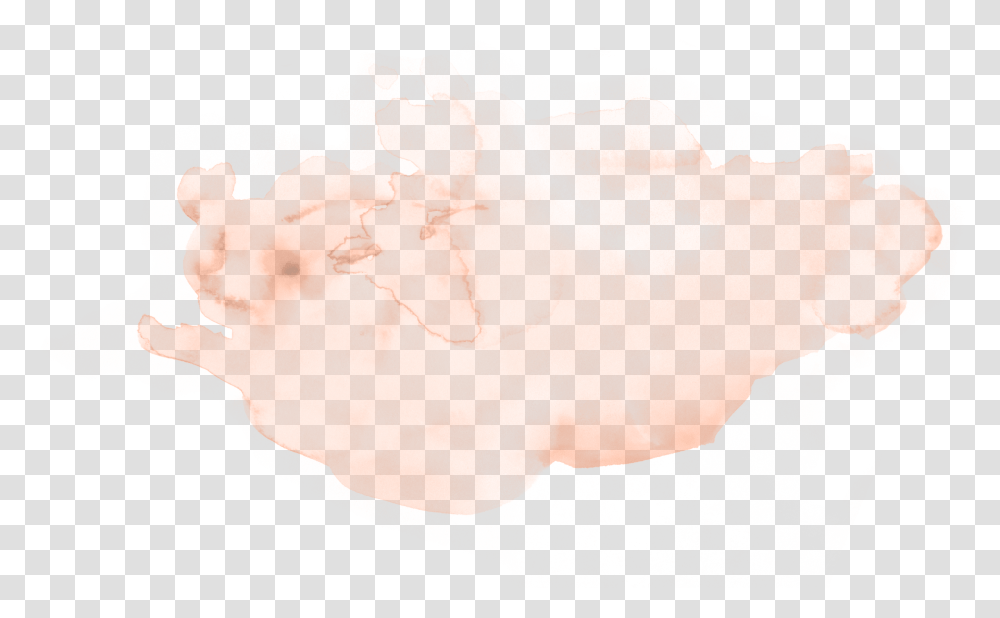 Peach Water Color, Person, Human, Ornament, Gemstone Transparent Png