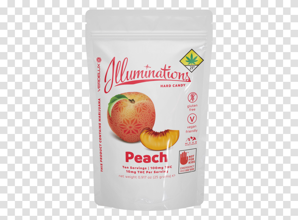 Peachpngsolo Natural Foods, Plant, Fruit, Label, Syrup Transparent Png