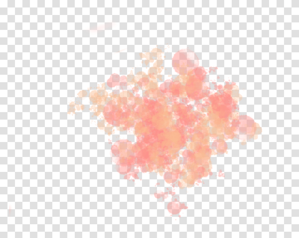 Peachy Orange Red Pait Stain Editpng Splash Watercolour Paint Splatter, Graphics, Art, Plot, Map Transparent Png