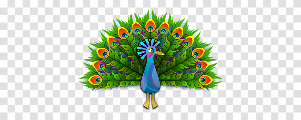 Peacock Animals, Pattern Transparent Png
