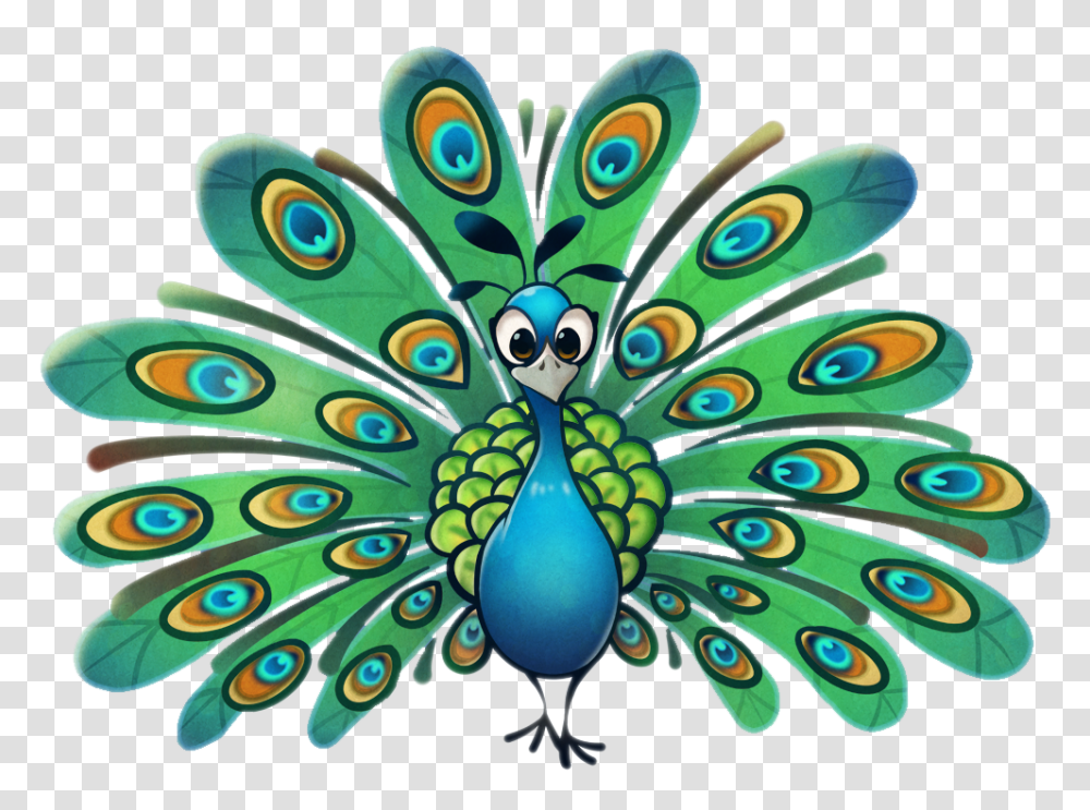 Peacock, Animals, Pattern, Ornament Transparent Png
