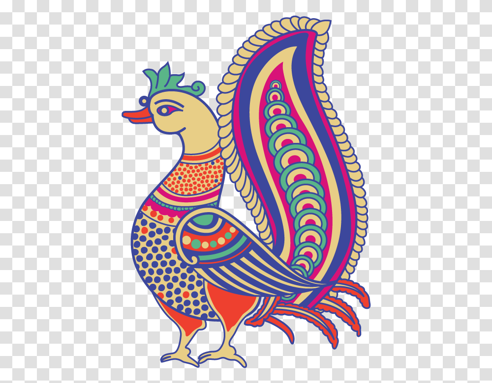 Peacock Cartoon, Pattern, Paisley, Bird, Animal Transparent Png