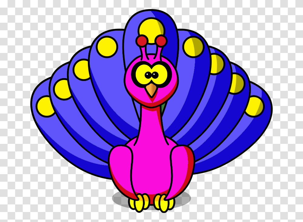 Peacock Clipart, Bird, Animal, Light Transparent Png
