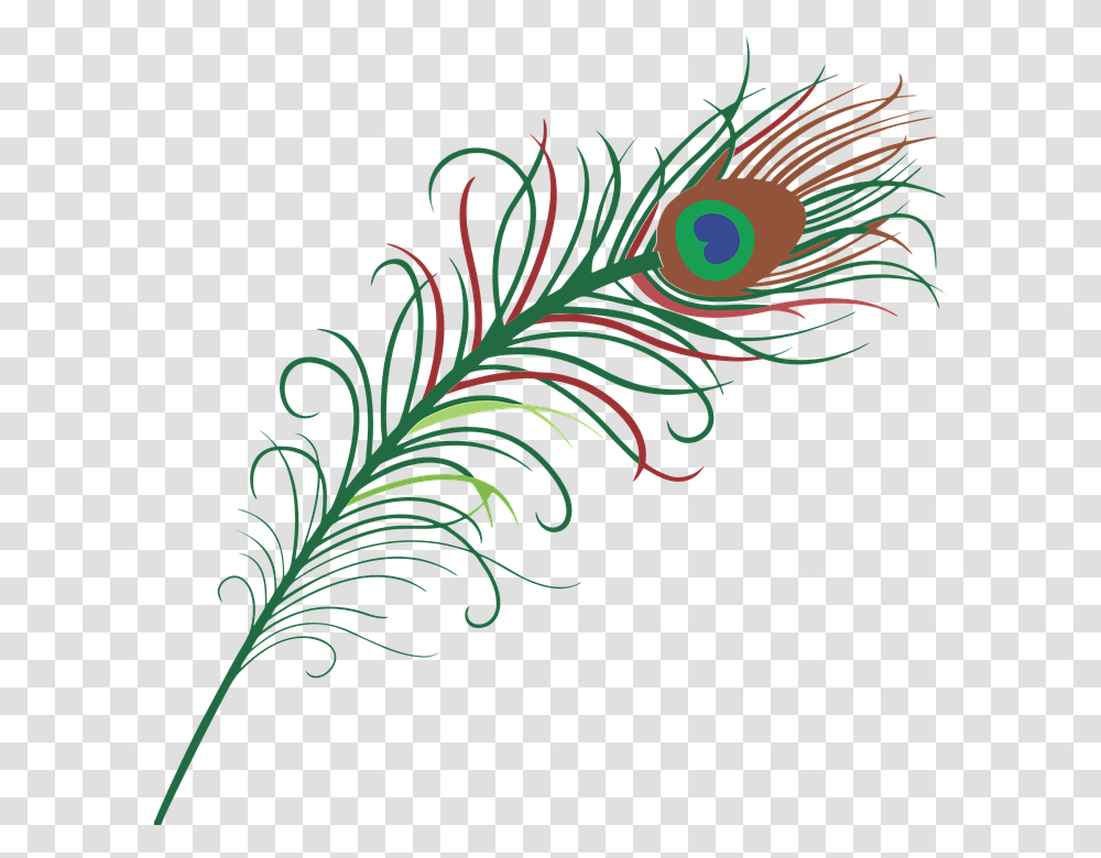 Peacock Eye Feather Blue Peacock Feather, Pattern, Ornament, Fractal Transparent Png