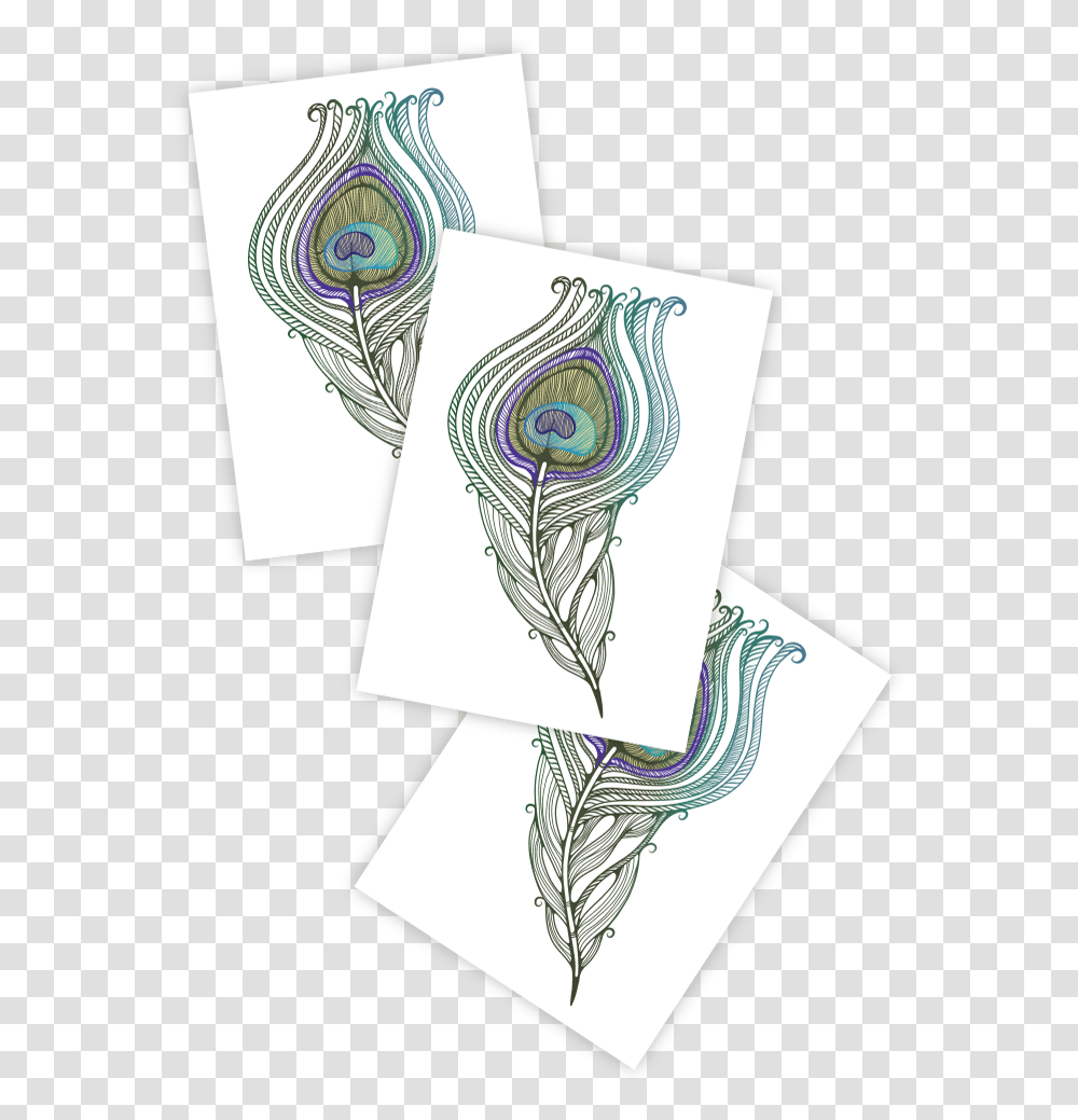 Peacock Feather Clipart Motif, Doodle, Drawing, Bird, Animal Transparent Png