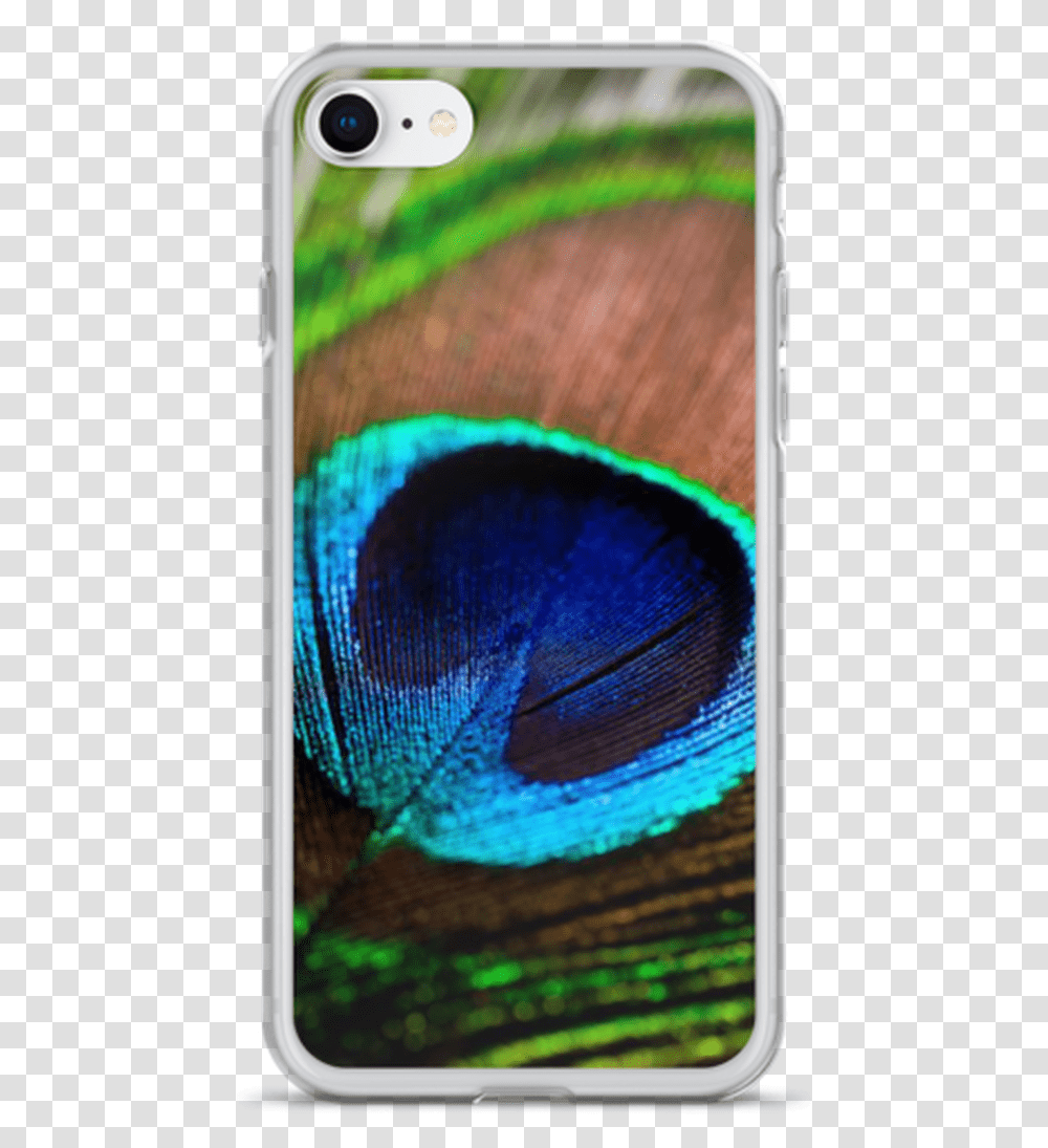 Peacock Feather Iphone Case Mobile Phone, Electronics, Cell Phone Transparent Png