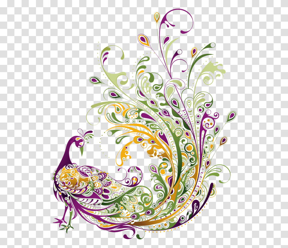 Peacock Feather Vector Peacock Pattern Vector, Floral Design Transparent Png
