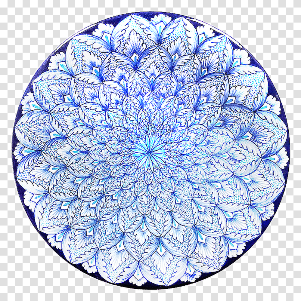 Peacock Featherpng Peacock Feather Blue Plate Circle Circle, Ornament, Pattern, Art, Rug Transparent Png