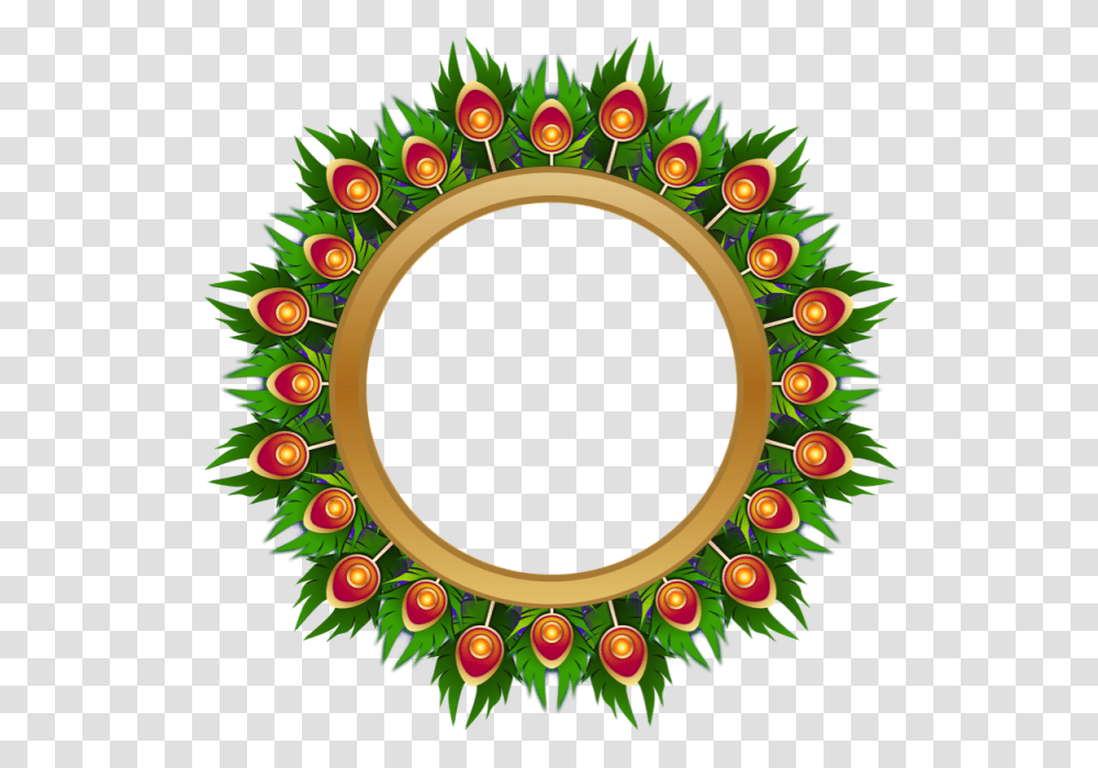 Peacock Frame Gold Circle In The Middle Vector And Vector, Oval, Pattern, Wreath Transparent Png