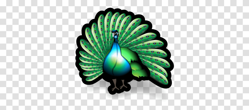 Peacock Icon Peafowl, Bird, Animal Transparent Png