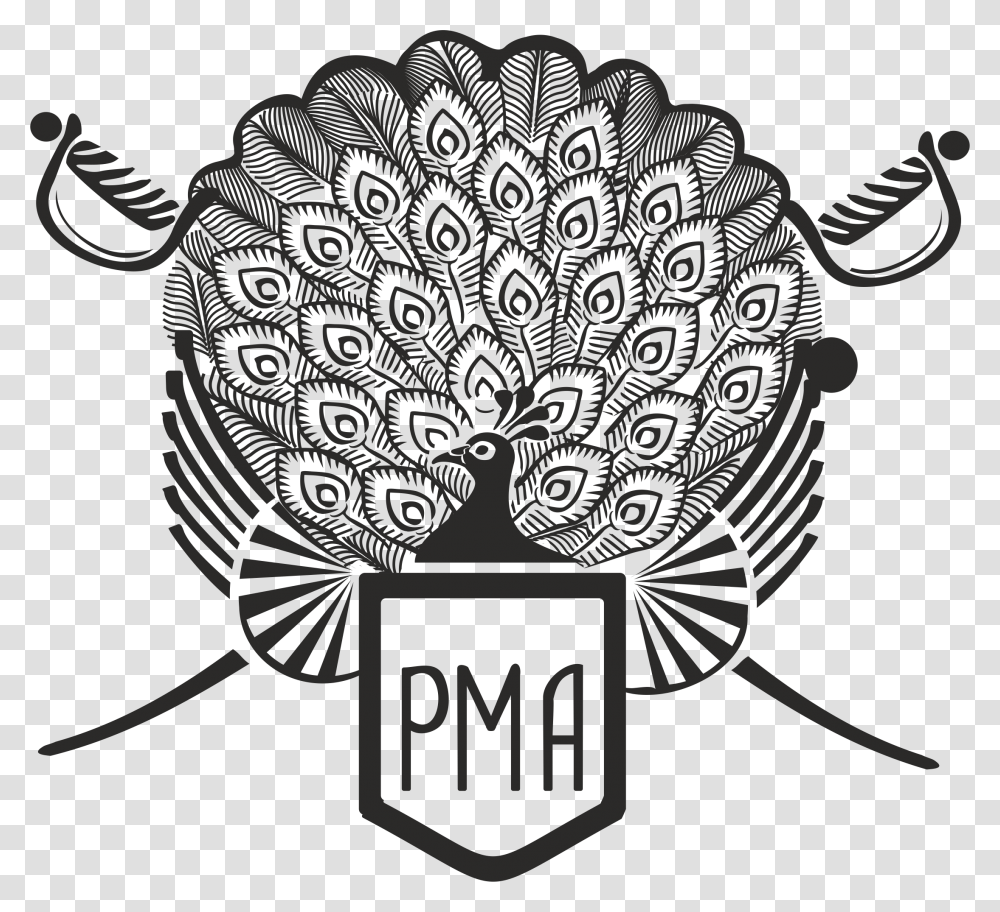 Peacock Military Academy Illustration, Doodle, Drawing, Pattern Transparent Png
