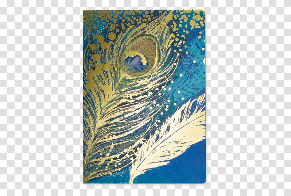 Peacock Notebook, Rug, Modern Art Transparent Png
