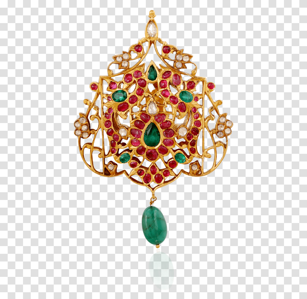 Peacock Plumes Ruby Emerald Pendant Emerald, Chandelier, Lamp, Jewelry, Accessories Transparent Png