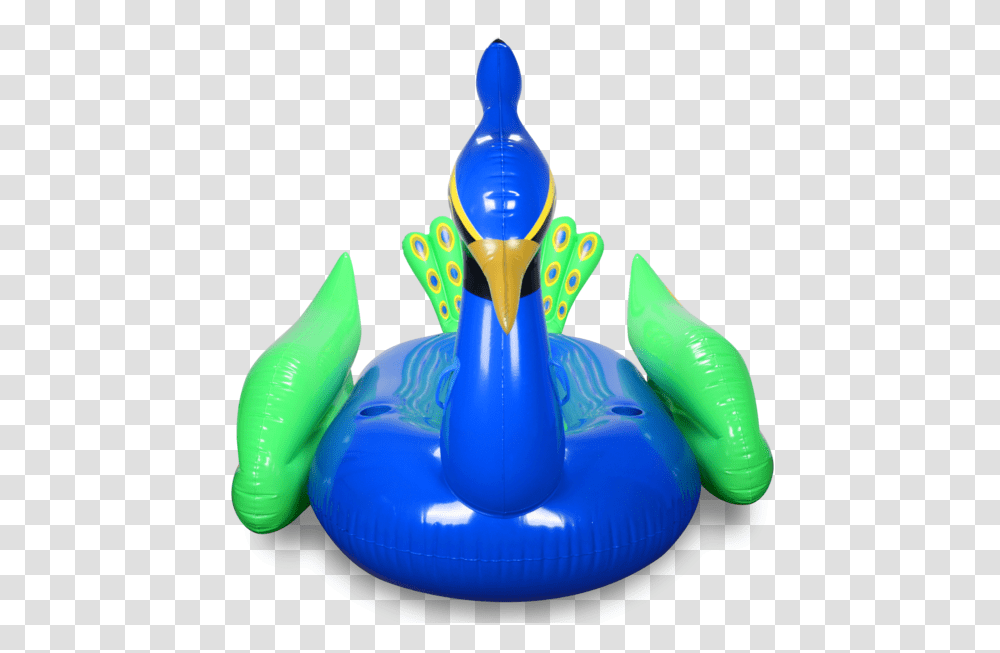 Peacock Pool Float, Toy, Inflatable, Plastic, Play Area Transparent Png