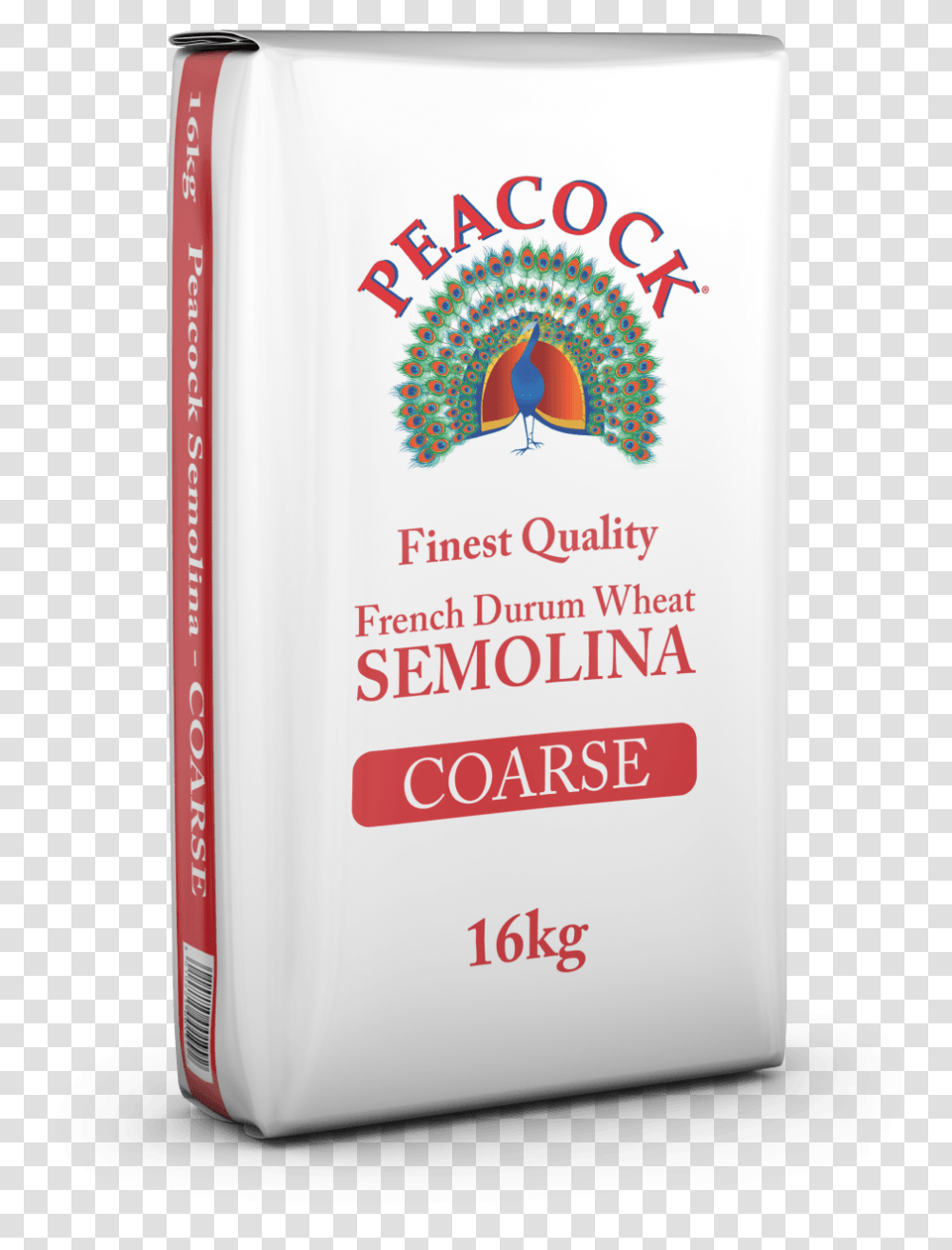Peacock Semolina Coarse 16kg Raw Milk, Bottle, Cosmetics, Tin Transparent Png