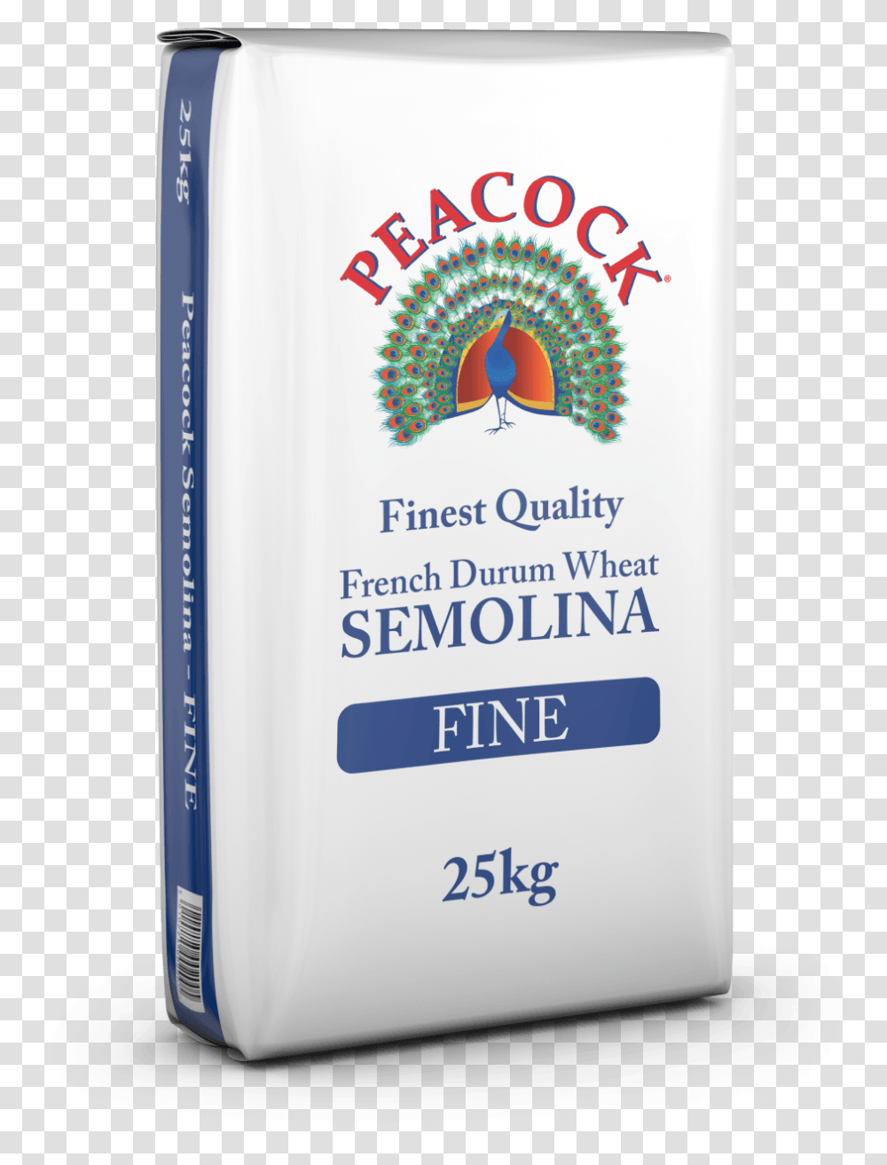 Peacock Semonila Fine 25kg Raw Milk, Bottle, Cosmetics, Lotion, Sunscreen Transparent Png
