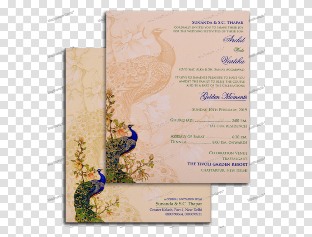 Peafowl, Floral Design, Pattern Transparent Png