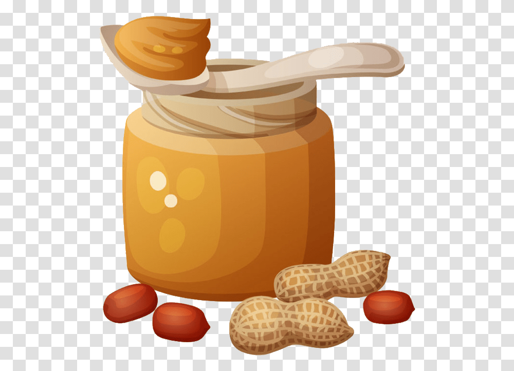 Peanut And Jelly Sandwich Clip Art Jar Of Nut Butter Peanut Butter Vector, Food, Lamp, Plant, Vegetable Transparent Png