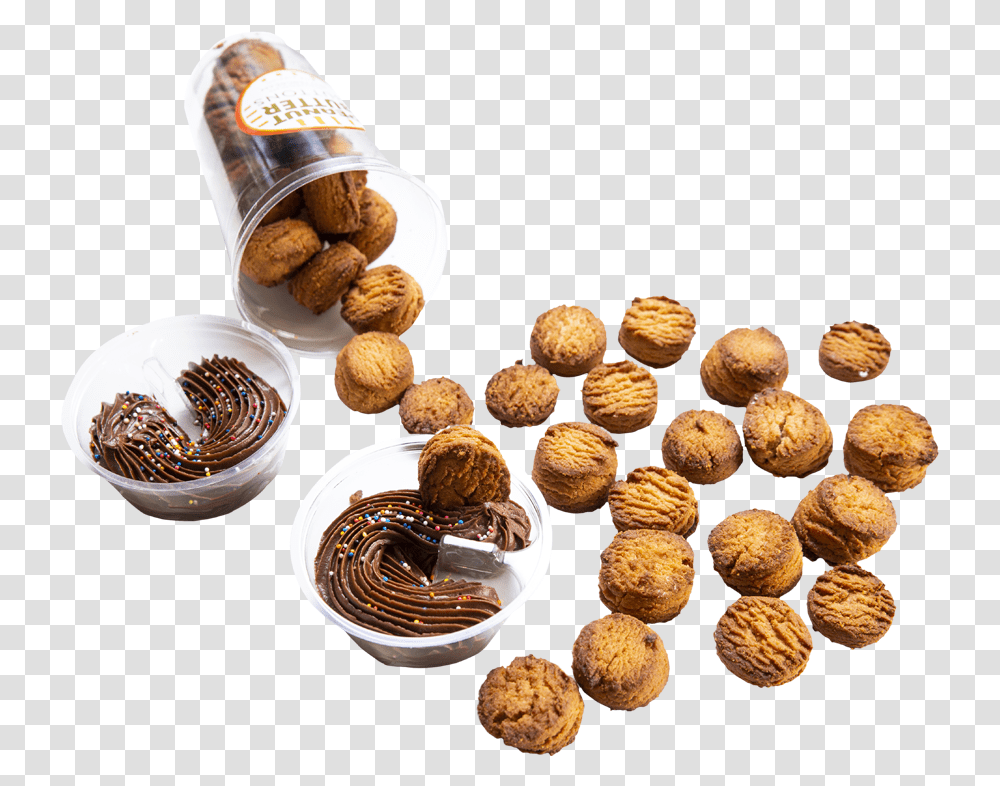 Peanut Butter Button Cookie Cup Chocolate, Plant, Walnut, Vegetable, Food Transparent Png