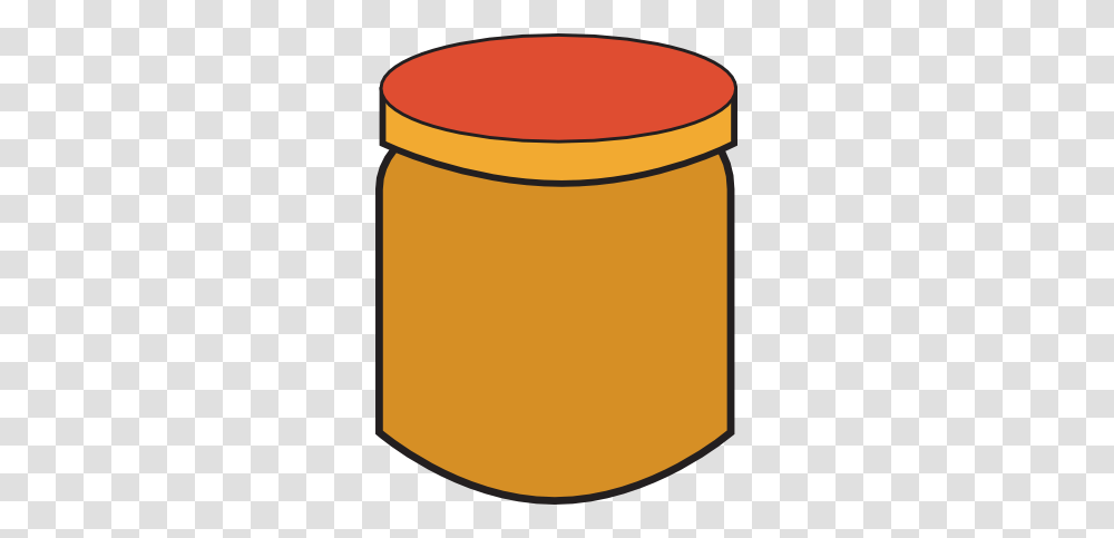 Peanut Butter Clipart, Jar, Cylinder, Food Transparent Png