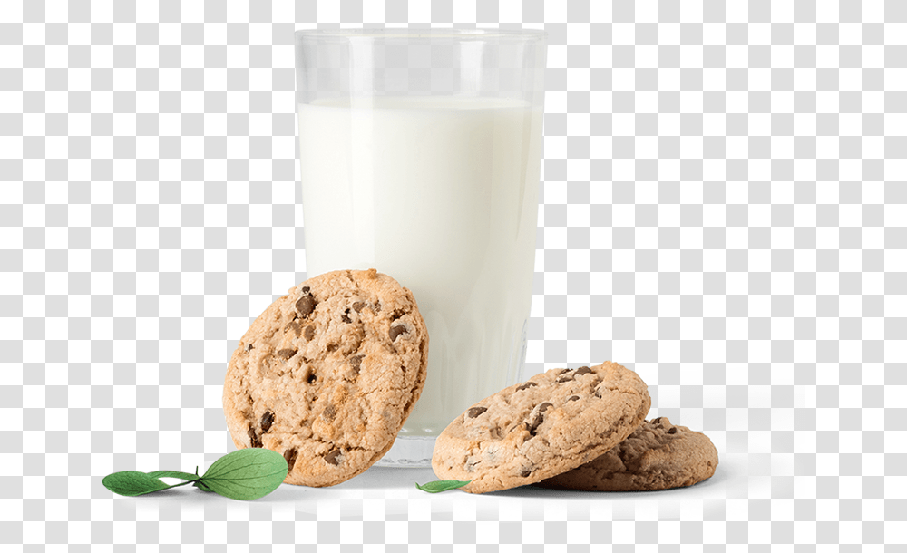 Peanut Butter Cookie, Bread, Food, Milk, Beverage Transparent Png