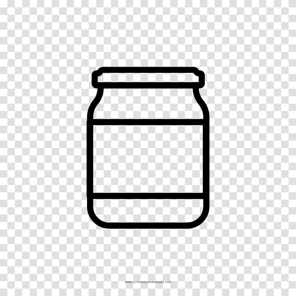 Peanut Butter Jar Coloring, Gray, World Of Warcraft Transparent Png