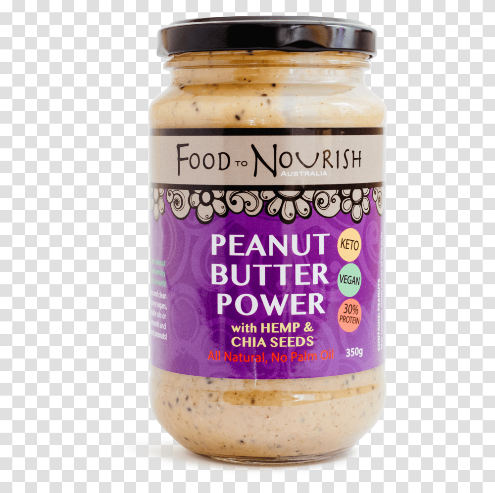 Peanut Butter Power 350g Paste, Mayonnaise, Food, Beer, Alcohol Transparent Png