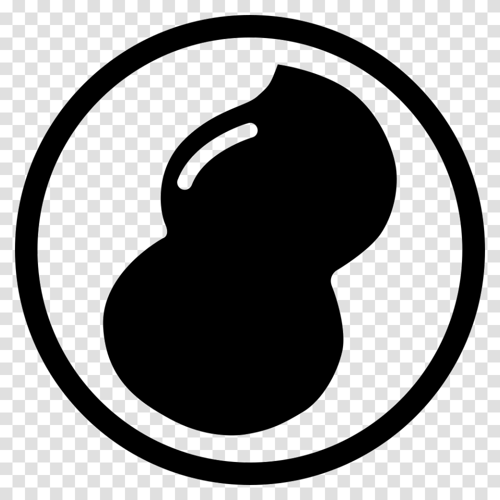 Peanut Meat, Stencil, Logo Transparent Png