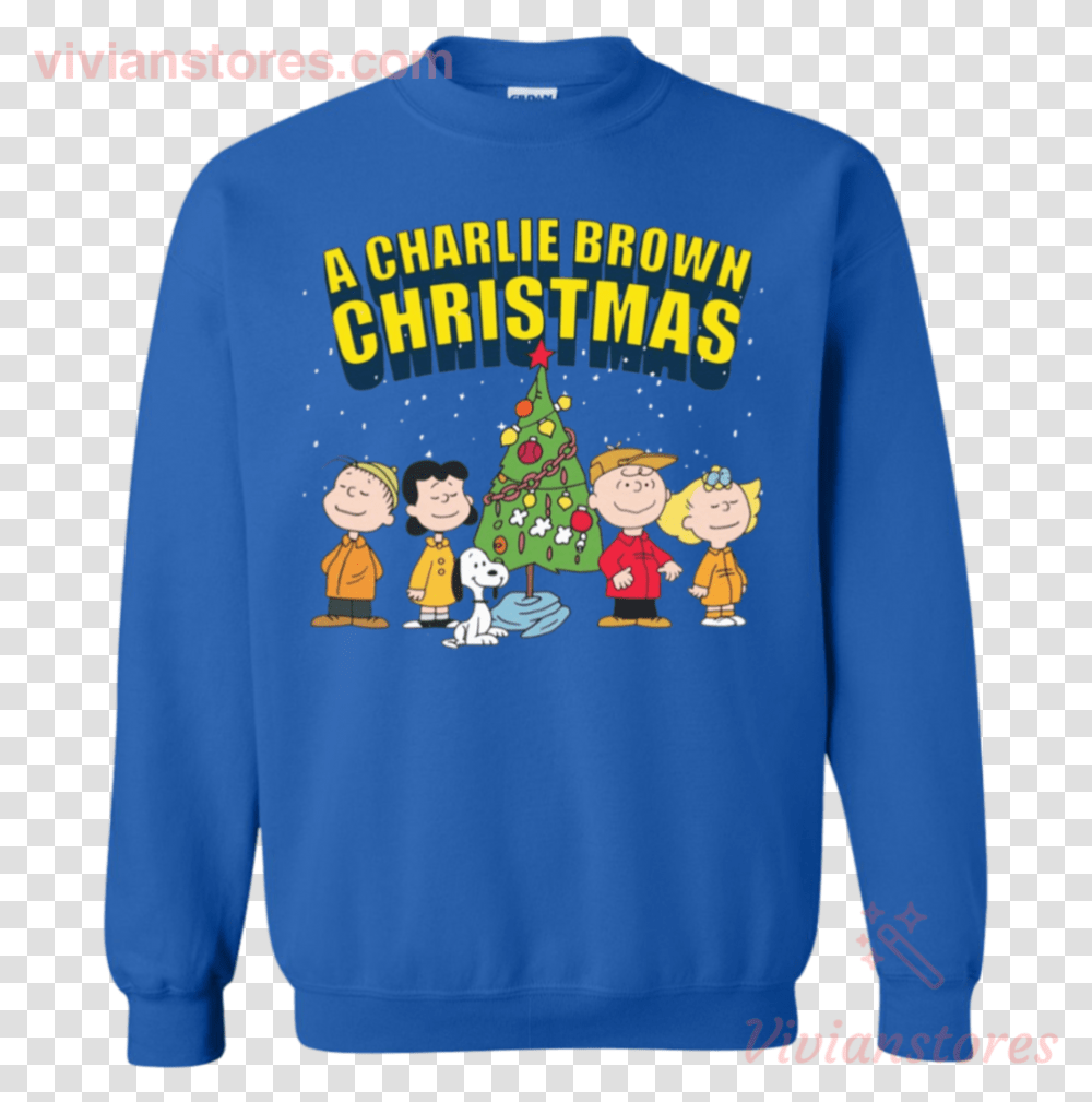 Peanuts Charlie Brown Christmas Special Sweatshirt Charlie Brown Christmas Shirt, Apparel, Sleeve, Long Sleeve Transparent Png