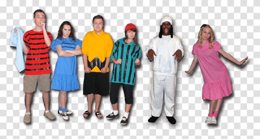 Peanuts Gang Halloween Costumes, Person, Sleeve, Long Sleeve Transparent Png