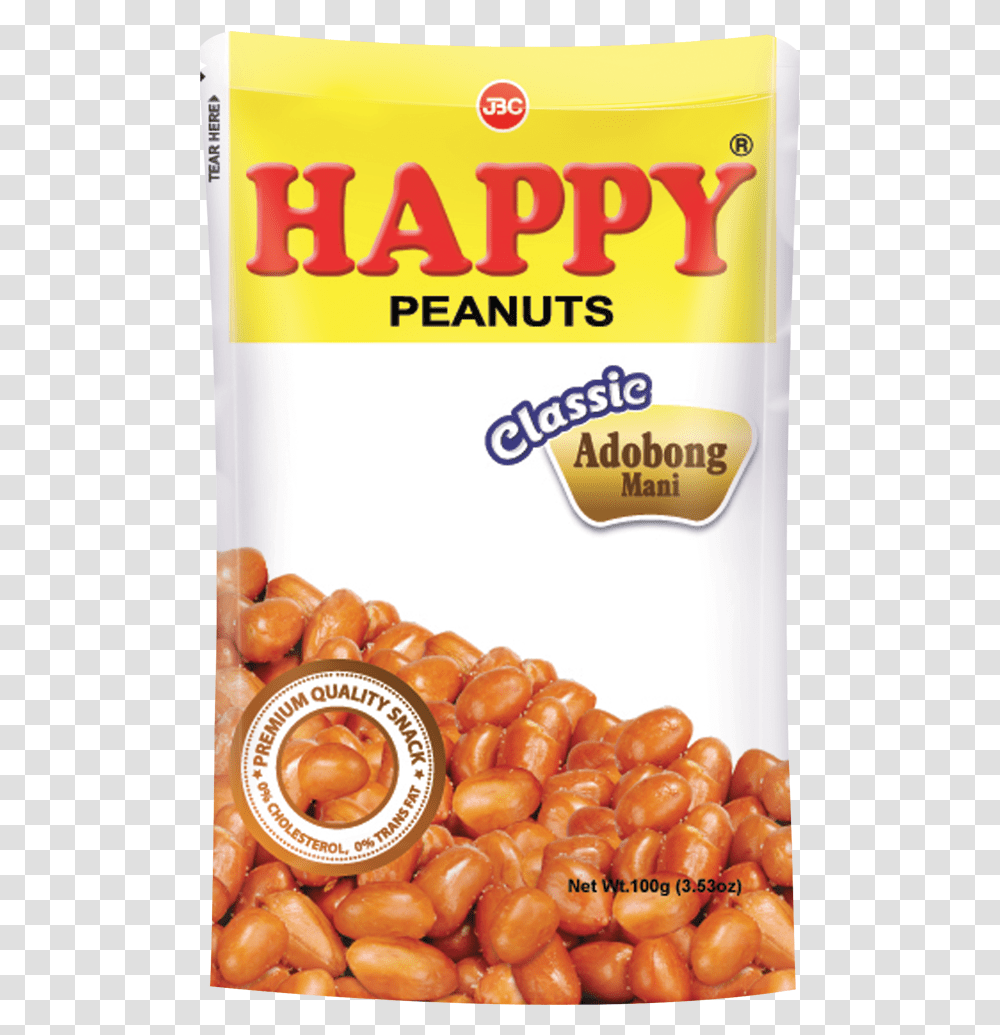 Peanuts Mani Happy Adobo, Plant, Food, Produce, Fruit Transparent Png