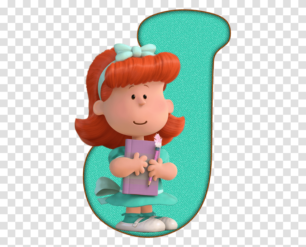 Peanuts Movie Little Red Haired Girl, Doll, Toy, Indoors, Outdoors Transparent Png