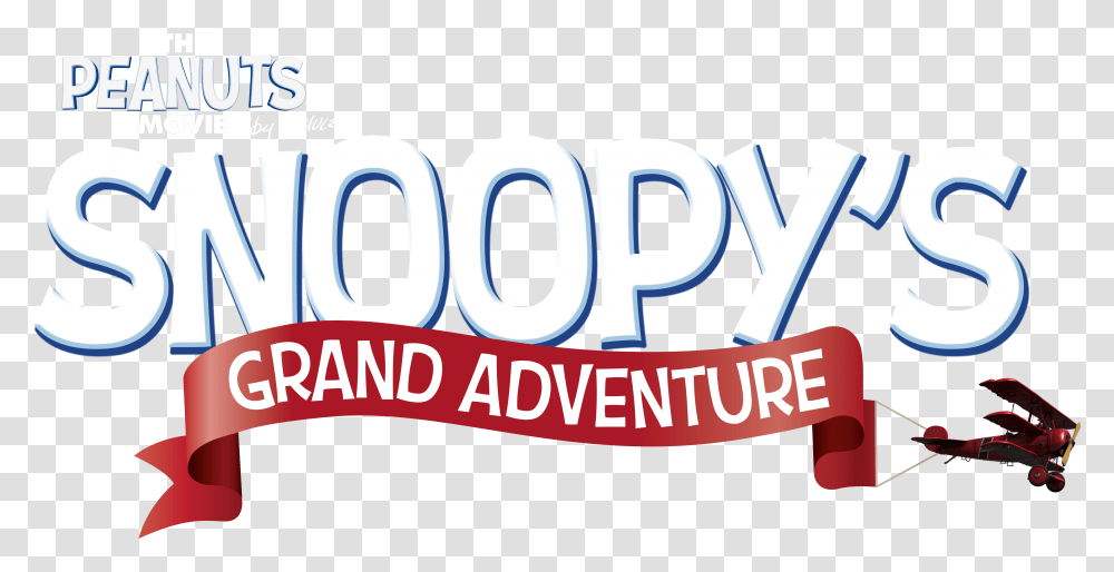 Peanuts Movie Snoopy's Grand Adventure Logo, Word, Label, Alphabet Transparent Png