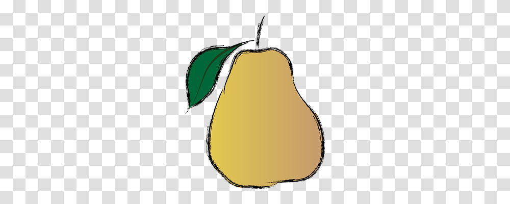 Pear Food, Plant, Fruit, Tennis Ball Transparent Png