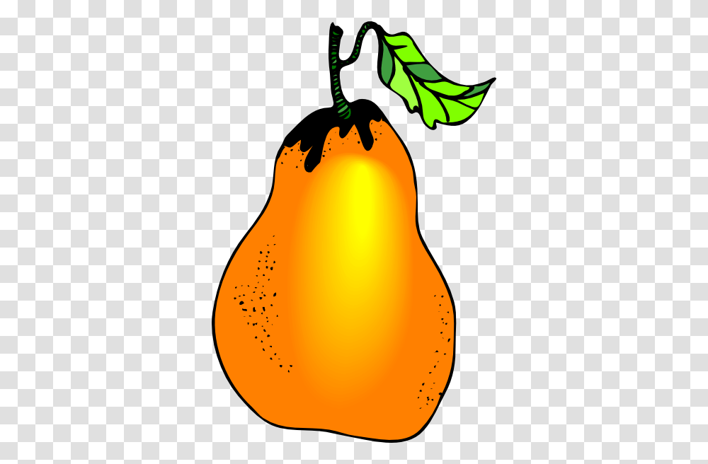 Pear Clipart Orange, Plant, Fruit, Food, Banana Transparent Png