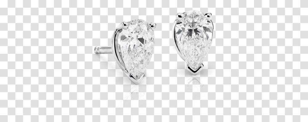 Pear Cut Diamond Studs Diamond, Jewelry, Accessories, Accessory, Gemstone Transparent Png