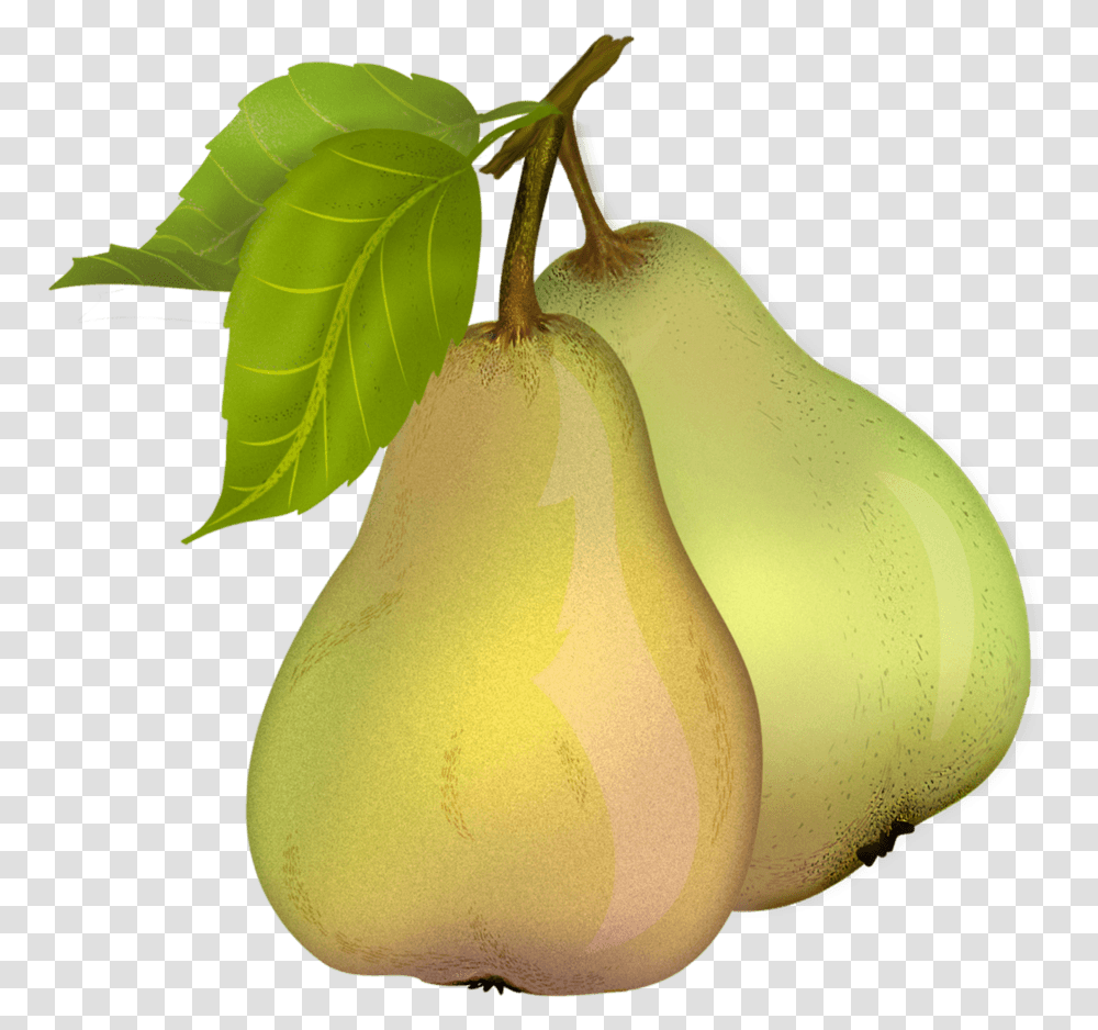 Pear Duo Pears Clipart, Plant, Fruit, Food, Banana Transparent Png