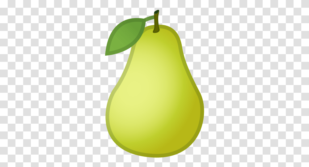 Pear Emoji Pear, Plant, Fruit, Food, Tennis Ball Transparent Png