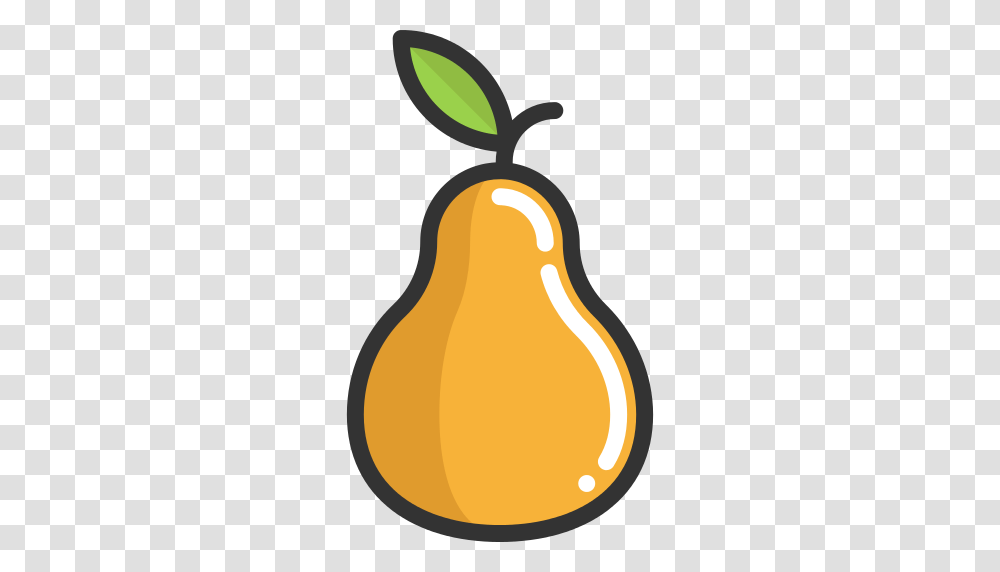 Pear Icon, Plant, Fruit, Food Transparent Png