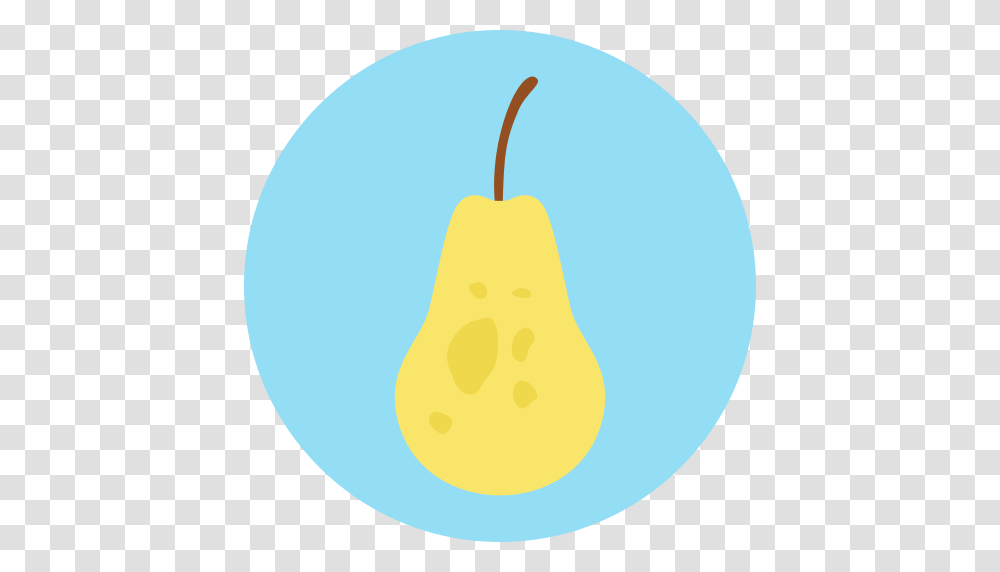Pear Icon, Plant, Fruit, Food Transparent Png