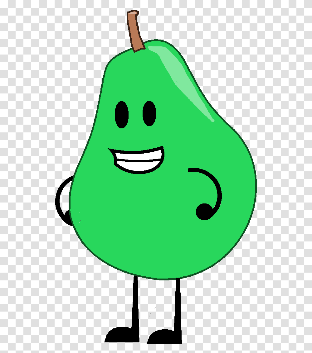 Pear Images Free Download Bfdi Pear, Plant, Green, Food Transparent Png
