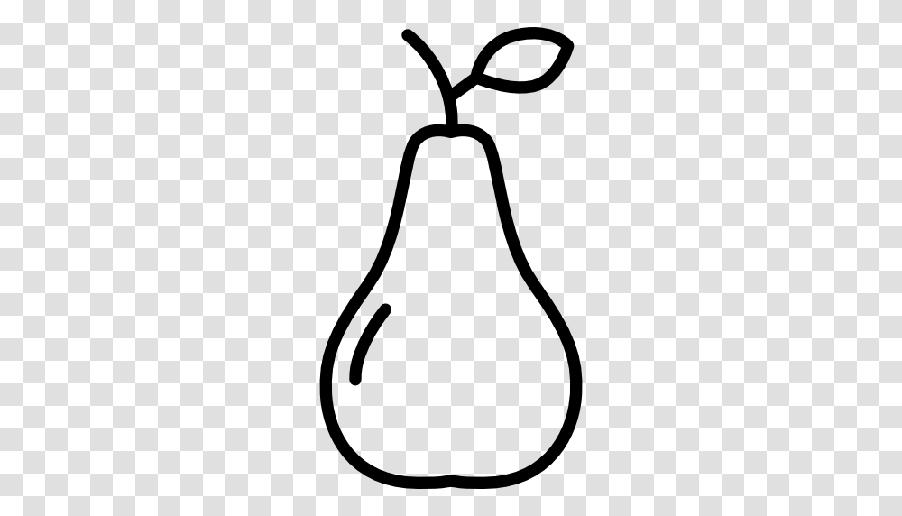 Pear Organic Health Healthy Food Fruit Food Icon, Gray, World Of Warcraft Transparent Png