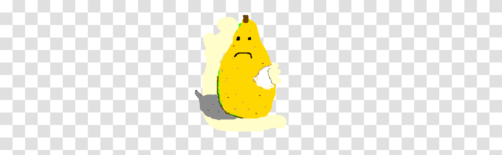 Pear With A Bite Mark, Plant, Food, Fruit, Fire Hydrant Transparent Png