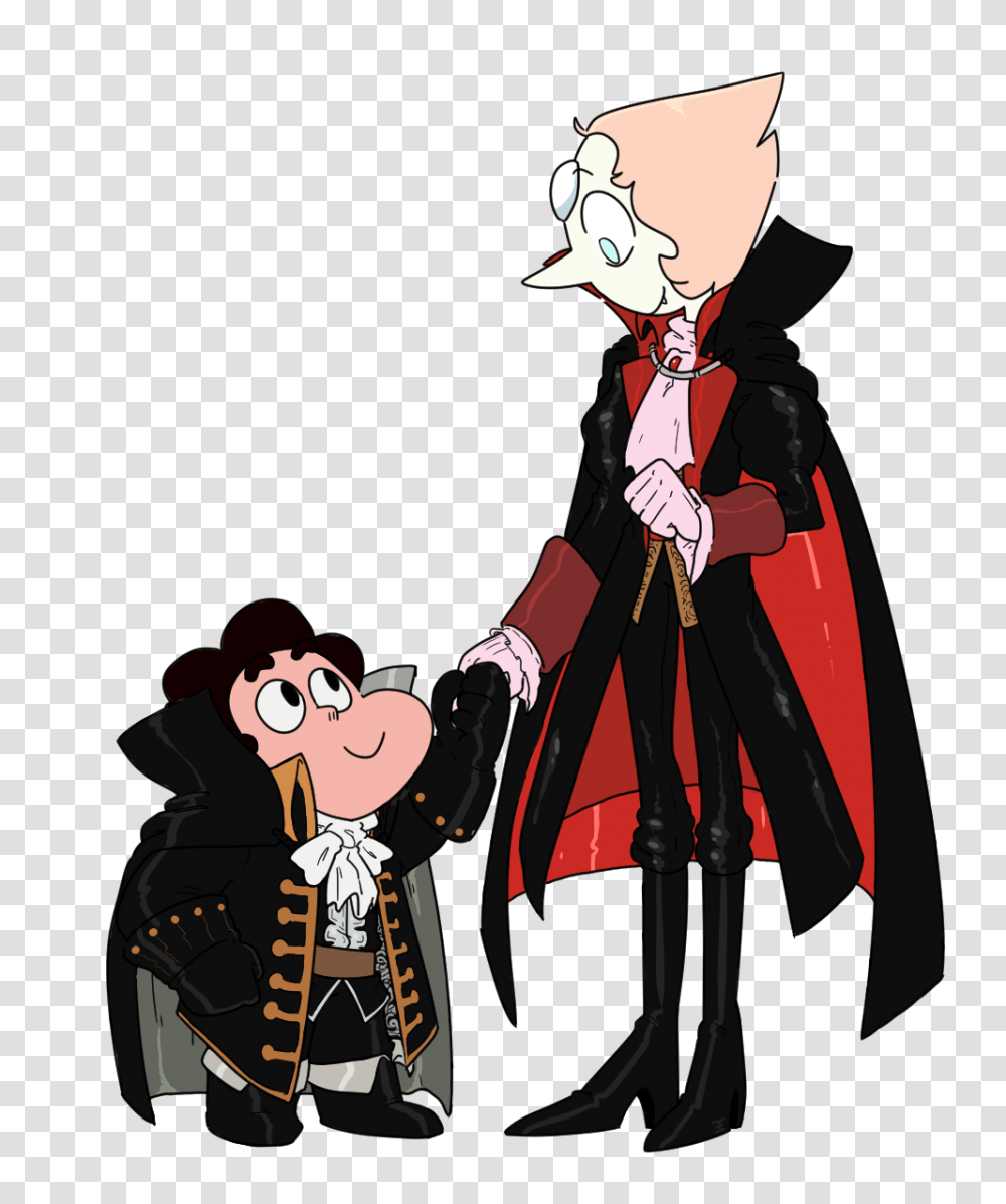 Pearl And Steven As Dracula And Alucard Steven Universe Know, Person, Performer, Costume Transparent Png