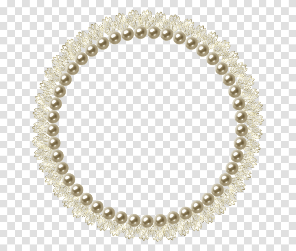 Pearl Circle Download Pearl Frame, Accessories, Accessory, Jewelry, Bracelet Transparent Png