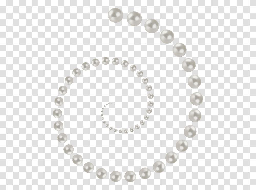 Pearl Clipart Circle String Of Pearls, Spiral, Coil Transparent Png