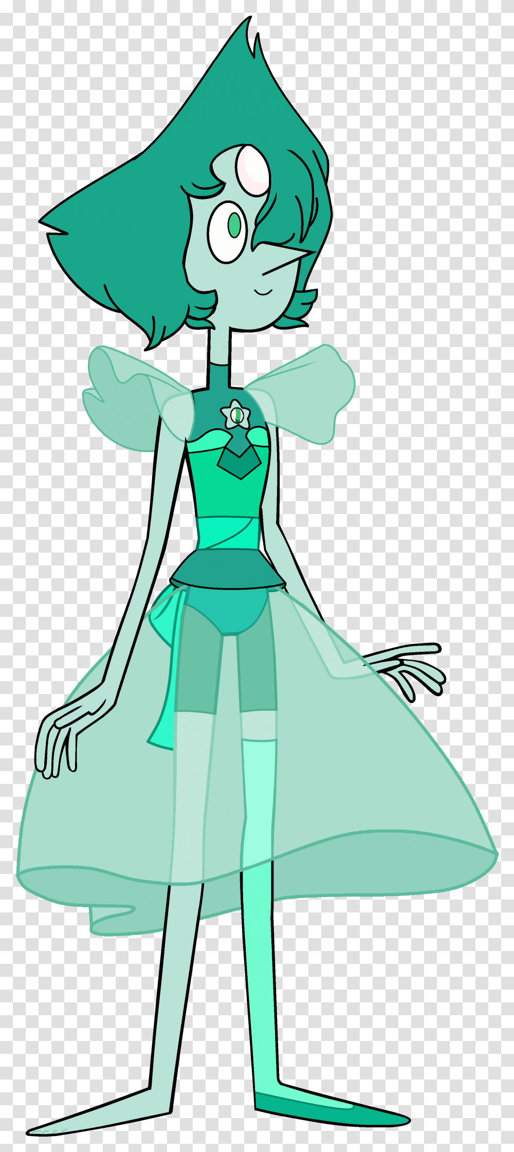 Pearl Clipart Steven Universe Pearl Fusions, Green, Dress, Sleeve Transparent Png