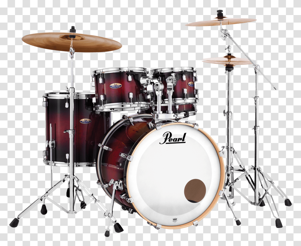 Pearl Decade Maple Colors, Drum, Percussion, Musical Instrument Transparent Png