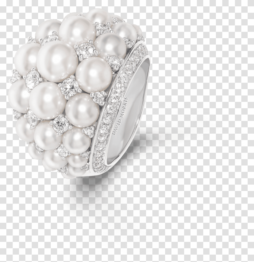 Pearl Deco Ring Engagement Ring, Jewelry, Accessories, Accessory, Diamond Transparent Png