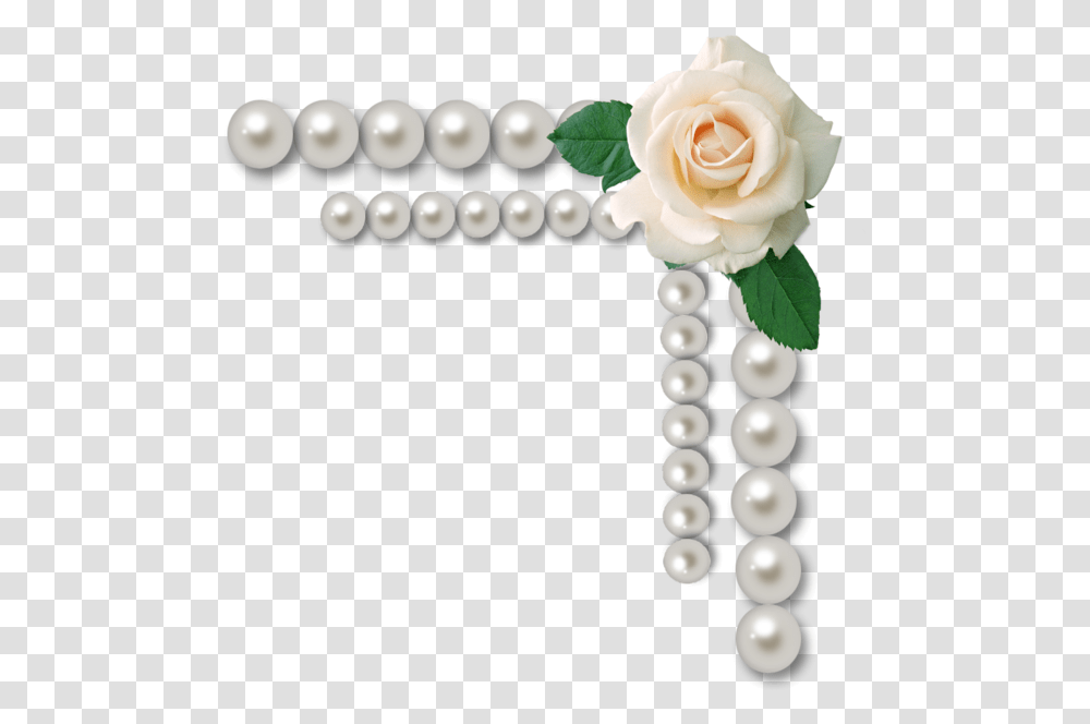 Pearl Frame Flowers Pearl With Flowers Frame, Accessories, Accessory, Jewelry, Bead Transparent Png